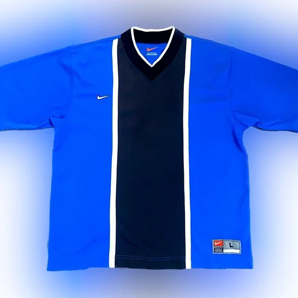 Vintage NIKE JerseyTee - Size L - Picture 1 of 4